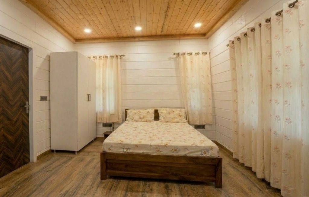Spacious sunlit second bedroom