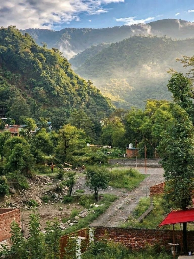 Green valley and Dehradun village
